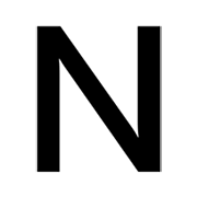🇳 Emoji Indicador regional símbolo letra N en Microsoft Windows 8.0.