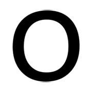 Émoji 🇴 Symbole indicateur régional lettre O sur Microsoft Windows 8.0.