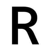 🇷 Emoji Indicador regional símbolo letra R en Microsoft Windows 8.0.