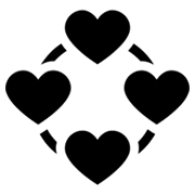 💞 Emoji Corações Girando na Microsoft Windows 8.0.