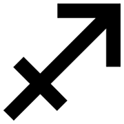 Emoji ♐ Segno Zodiacale Del Saggitario su Microsoft Windows 8.0.
