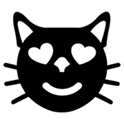 😻 Emoji lachende Katze mit Herzen als Augen Microsoft Windows 8.0.