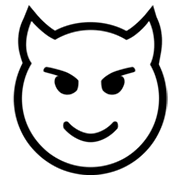 😈 Emoji grinsendes Gesicht mit Hörnern Microsoft Windows 8.0.