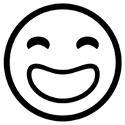 😄 Emoji grinsendes Gesicht mit lachenden Augen Microsoft Windows 8.0.