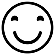 😊 Emoji Cara Feliz Con Ojos Sonrientes en Microsoft Windows 8.0.