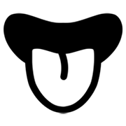 Emoji 👅 Lingua su Microsoft Windows 8.0.