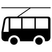 Émoji 🚎 Trolleybus sur Microsoft Windows 8.0.
