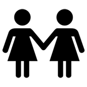 Émoji 👭 Deux Femmes Se Tenant La Main sur Microsoft Windows 8.0.