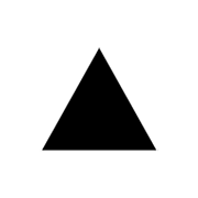 🔼 Emoji Triángulo Hacia Arriba en Microsoft Windows 8.0.