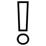 Émoji ❕ Point D’exclamation Blanc sur Microsoft Windows 8.0.