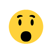 Emoji 😲 Faccina Stupita su Microsoft Windows 8.1.