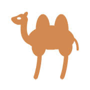 🐫 Emoji Camelo Com Duas Corcovas na Microsoft Windows 8.1.