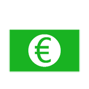 Emoji 💶 Banconota Euro su Microsoft Windows 8.1.