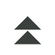 ⏫ Emoji Triángulo Doble Hacia Arriba en Microsoft Windows 8.1.