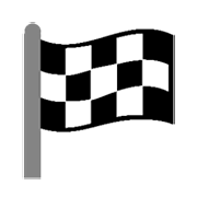 Emoji 🏁 Bandiera A Scacchi su Microsoft Windows 8.1.