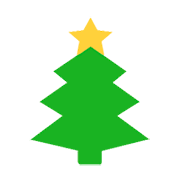 🎄 Emoji árbol De Navidad en Microsoft Windows 8.1.