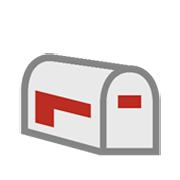 📪 Emoji geschlossener Briefkasten ohne Post Microsoft Windows 8.1.