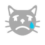 😿 Emoji Gato Llorando en Microsoft Windows 8.1.