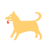 🐕 Emoji Cachorro na Microsoft Windows 8.1.