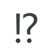 Émoji ⁉️ Points D’exclamation Et D’interrogation sur Microsoft Windows 8.1.