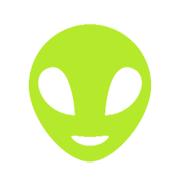 👽 Emoji Alienígena en Microsoft Windows 8.1.
