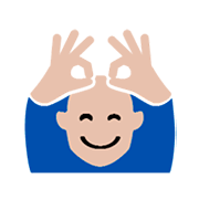 Émoji 🙆 Personne Faisant Un Geste D’acceptation sur Microsoft Windows 8.1.