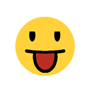 Emoji 😛 Faccina Che Mostra La Lingua su Microsoft Windows 8.1.