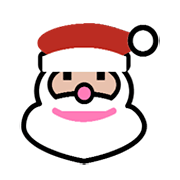 Emoji 🎅 Babbo Natale su Microsoft Windows 8.1.