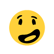 😳 Emoji errötetes Gesicht mit großen Augen Microsoft Windows 8.1.
