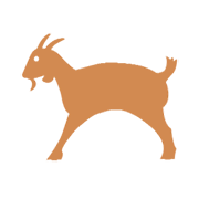 Émoji 🐐 Chèvre sur Microsoft Windows 8.1.