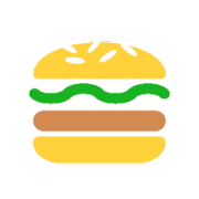 🍔 Emoji Hambúrguer na Microsoft Windows 8.1.