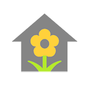 Emoji 🏡 Casa Con Giardino su Microsoft Windows 8.1.