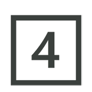 Émoji 4️⃣ Touches : 4 sur Microsoft Windows 8.1.