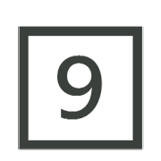 Emoji 9️⃣ Tasto: 9 su Microsoft Windows 8.1.