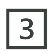 Emoji 3️⃣ Tasto: 3 su Microsoft Windows 8.1.