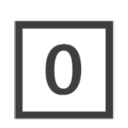 Emoji 0️⃣ Tasto: 0 su Microsoft Windows 8.1.