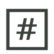 Emoji #️⃣ Tasto: # su Microsoft Windows 8.1.