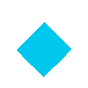 🔷 Emoji Losango Azul Grande na Microsoft Windows 8.1.