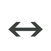 Emoji ↔️ Freccia Sinistra-destra su Microsoft Windows 8.1.