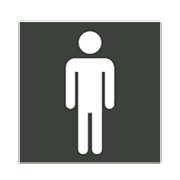 🚹 Emoji Banheiro Masculino na Microsoft Windows 8.1.