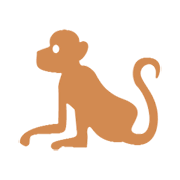Emoji 🐒 Scimmia su Microsoft Windows 8.1.