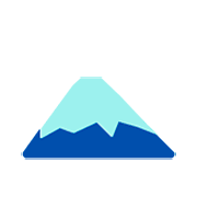 🗻 Emoji Monte Fuji en Microsoft Windows 8.1.