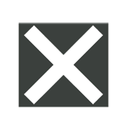Émoji ❎ Bouton Croix sur Microsoft Windows 8.1.