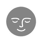 🌚 Emoji Luna Nueva Con Cara en Microsoft Windows 8.1.