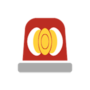 Emoji 🚨 Lampeggiante su Microsoft Windows 8.1.