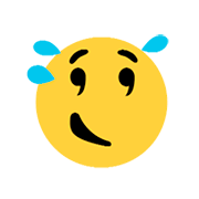 😌 Emoji Rosto Aliviado na Microsoft Windows 8.1.