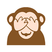 🙈 Emoji sich die Augen zuhaltendes Affengesicht Microsoft Windows 8.1.