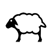 Émoji 🐑 Mouton sur Microsoft Windows 8.1.