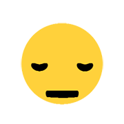😴 Emoji Cara Durmiendo en Microsoft Windows 8.1.