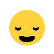 Emoji 😪 Faccina Assonnata su Microsoft Windows 8.1.
